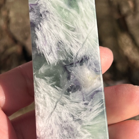 Feather (3) fluorite Tower | crystal - Picture 8 of 15